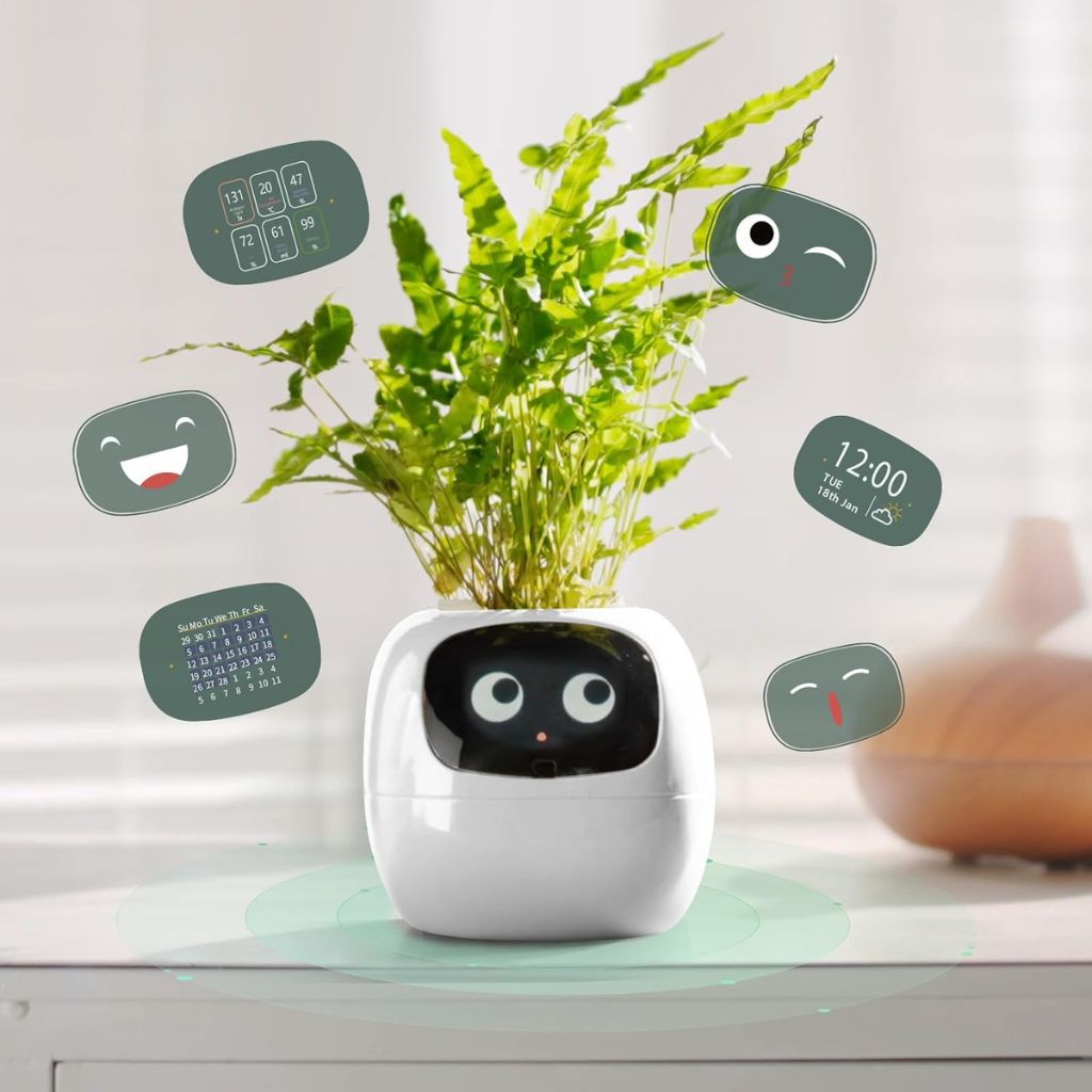 NexiLeaf Smart Planter With 70 Animations Alexa Connected