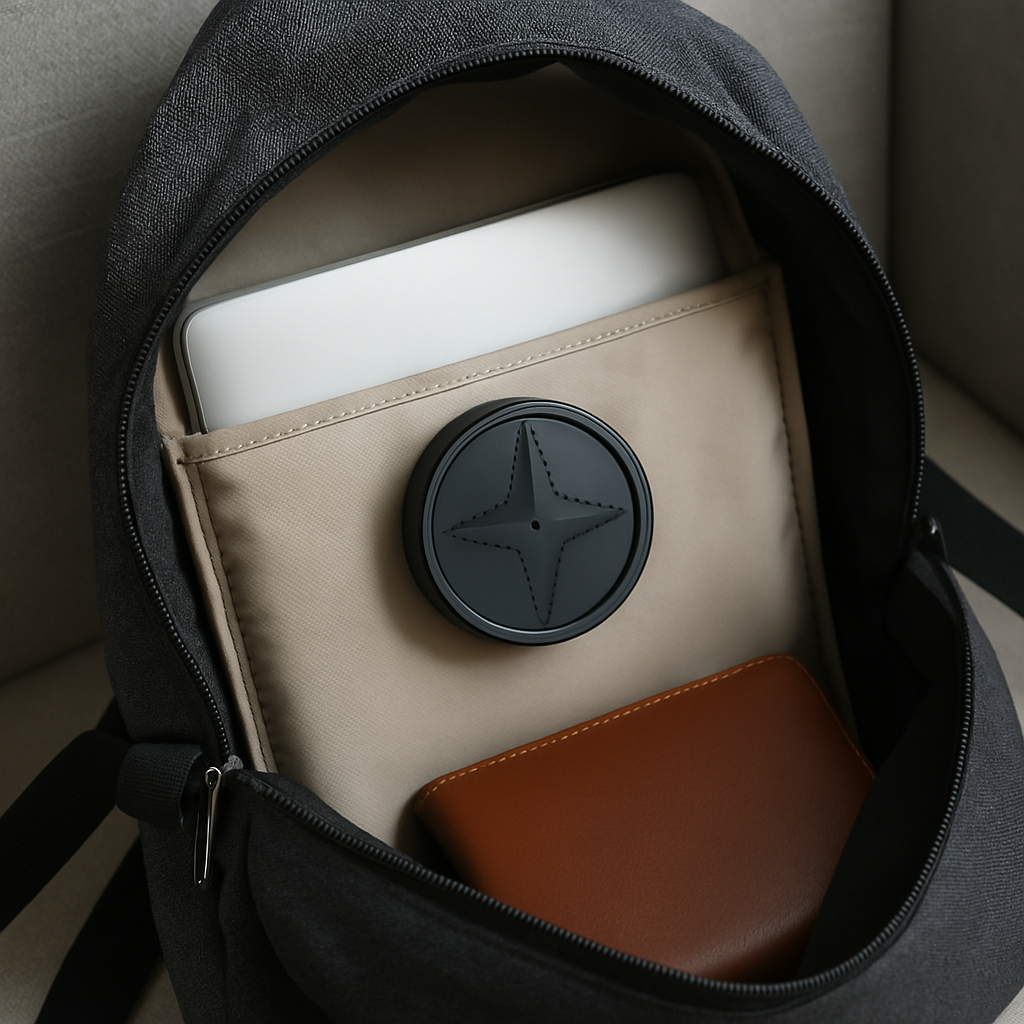 MagniTrack Compact Magnetic GPS Tracker With Real Time Tracking For Vehicles Pets And Valuables USB Rechargeable