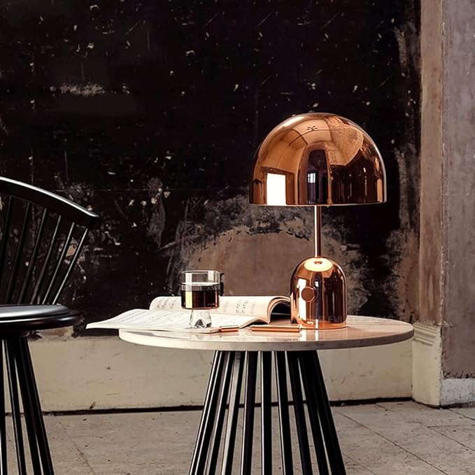 Kirrea Copper Table Lamp | Dimmable Modern Lighting