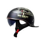 AstraRide Half Helmet Visor for Motorcycles DOT Certified