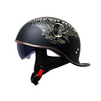 AstraRide Half Helmet Visor for Motorcycles DOT Certified