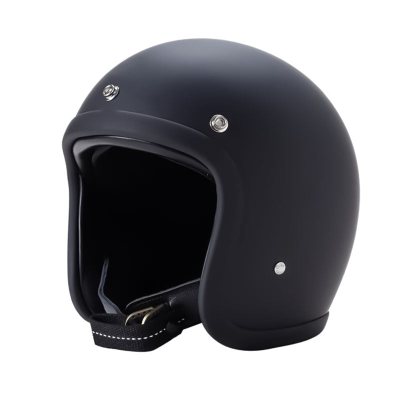 RidgeLine Retro Motorcycle Helmet DOT and ECE Certified