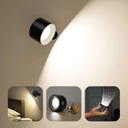 Luma Rechargeable Battery Wall Light, 360 Degree Adjustable