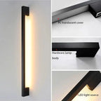 Modern Minimal LED Wall Lamp With Adjustable Brightness