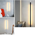 Modern Minimal LED Wall Lamp With Adjustable Brightness