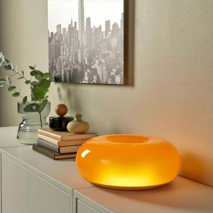 Lumora LED Donut Wall And Table Lamp For Ambient Lighting