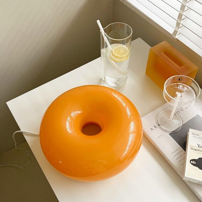 Lumora LED Donut Wall And Table Lamp For Ambient Lighting