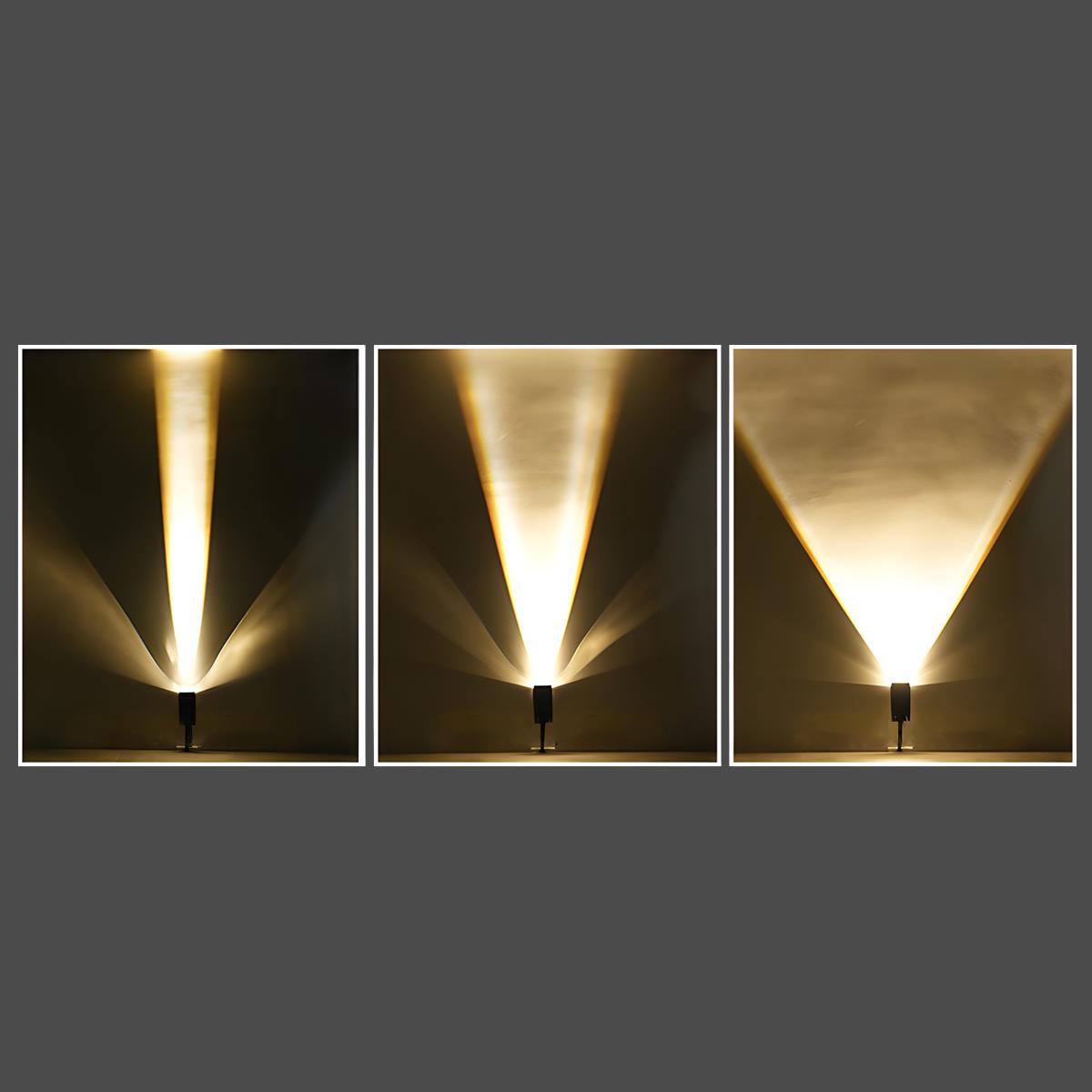 Lumenza Waterproof Solar LED Adjustable Zoom Outdoor Light