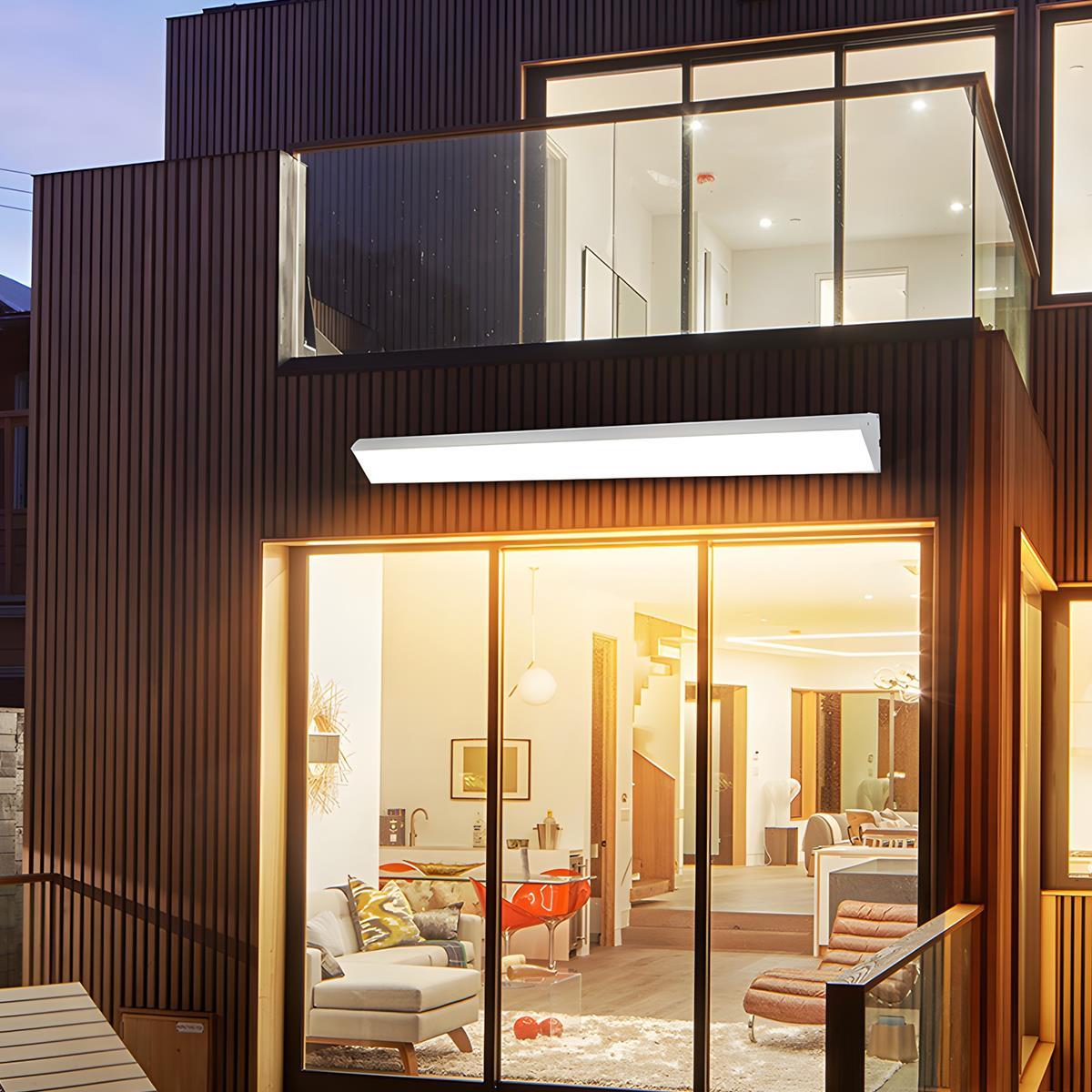 IP65 Waterproof LED Strip Lights for Outdoor Areas, Adjustable Angle