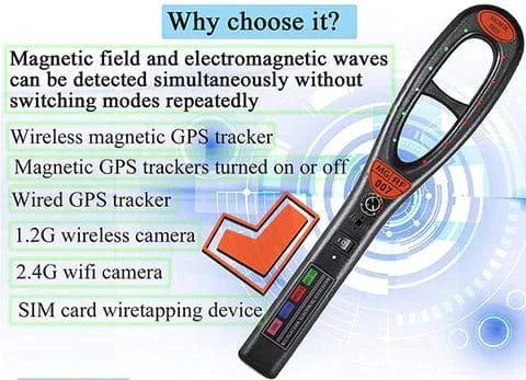 NovaGuard GPS Tracker Detector With Free Detection Hose