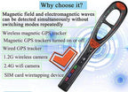 NovaGuard GPS Tracker Detector With Free Detection Hose